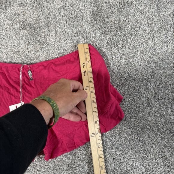 Indah Ruffle Hem Beach Cover Shorts XS Flowy Flirty Boho Chic Coquette Festival - Picture 5 of 11